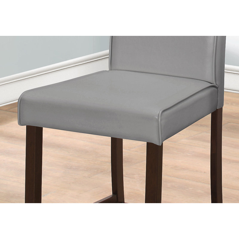 Humaira 24.5" Counter Stool, Grey