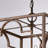 4 - Light Dimmable Square / Rectangle Chandelier