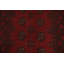 Tapis afghan tribal rouge oriental 3 x 5