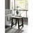 Velvet Armchairs  End Table Set
