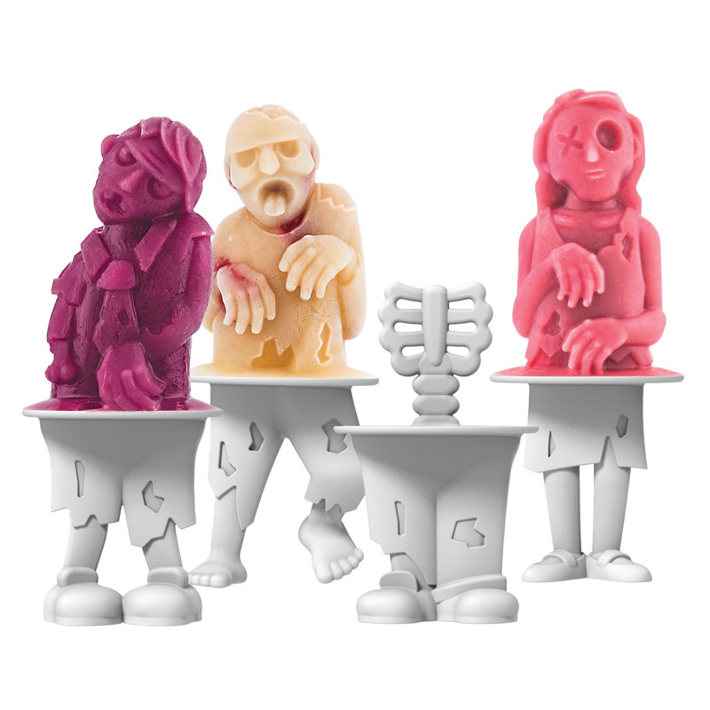 Tovolo 4 Piece Zombie Pop Mold Set