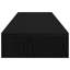  Support pour écran 39,4 x 10,6 x 3,9 po chêne noir