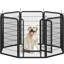Panel Metal Exercise Pen With Door-1651917061