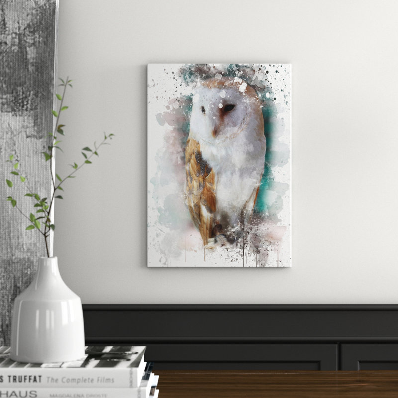 Barn Owl - Frameless Print, 42cm H x 29.7cm W