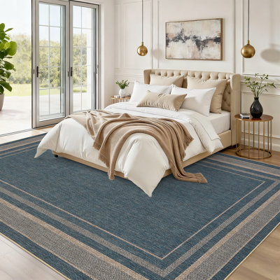 Rectangle Indoor / Outdoor Washable Area Rug