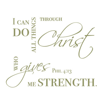 Religious & Spiritual Non-Wall Damaging Wall Decal