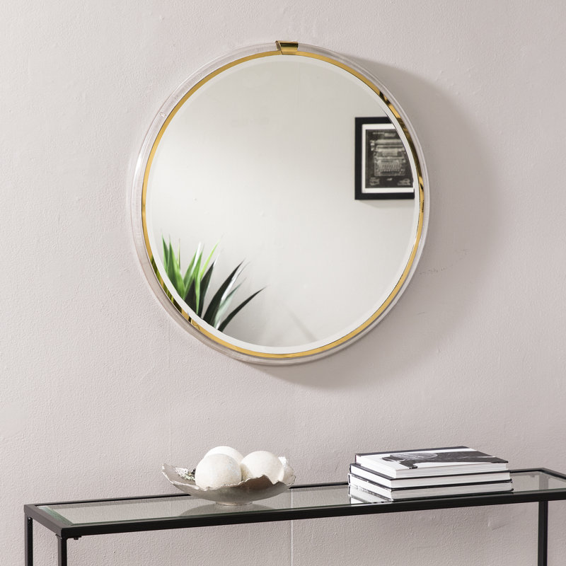 Metal Flat Wall Mirror