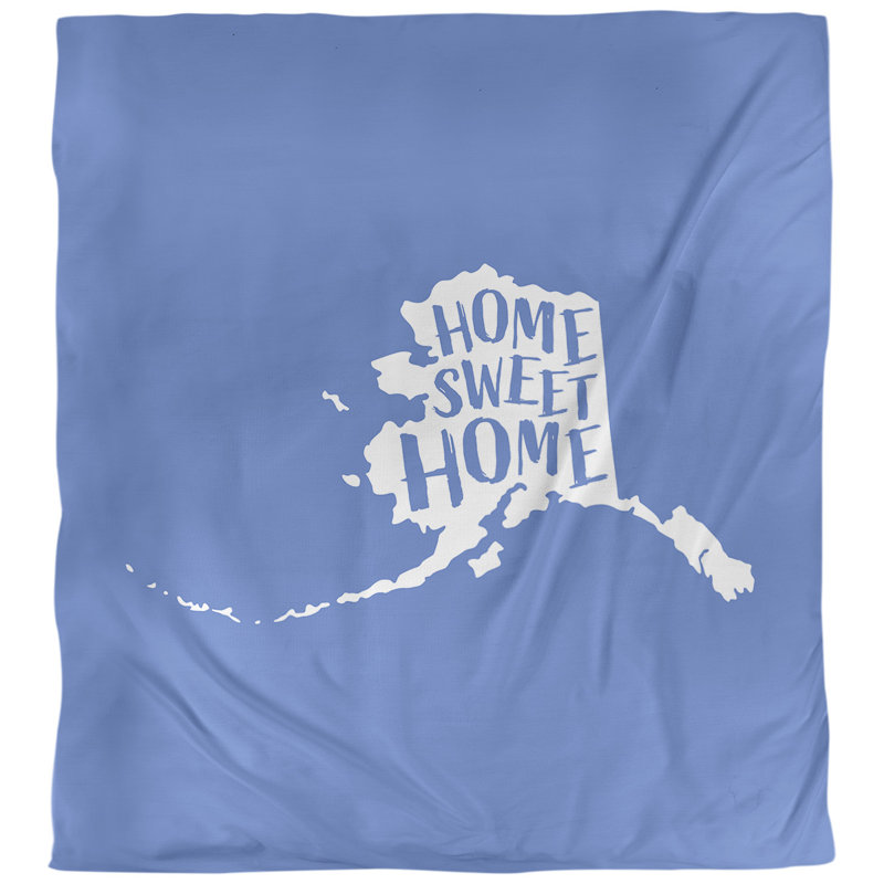 Housse de couette en alaska, home, Housse de couette pour très grand lit, Bleu