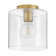 Lydia Glass Semi Flush Mount
