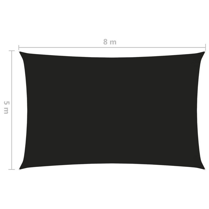 Naplate 5m x 8m Rectangular Shade Sail