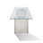Grietje Glass Top Metal Base Dining Table-61068796