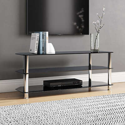 Lohmann Unfinished Corner TV Stand for TVs up to 55"