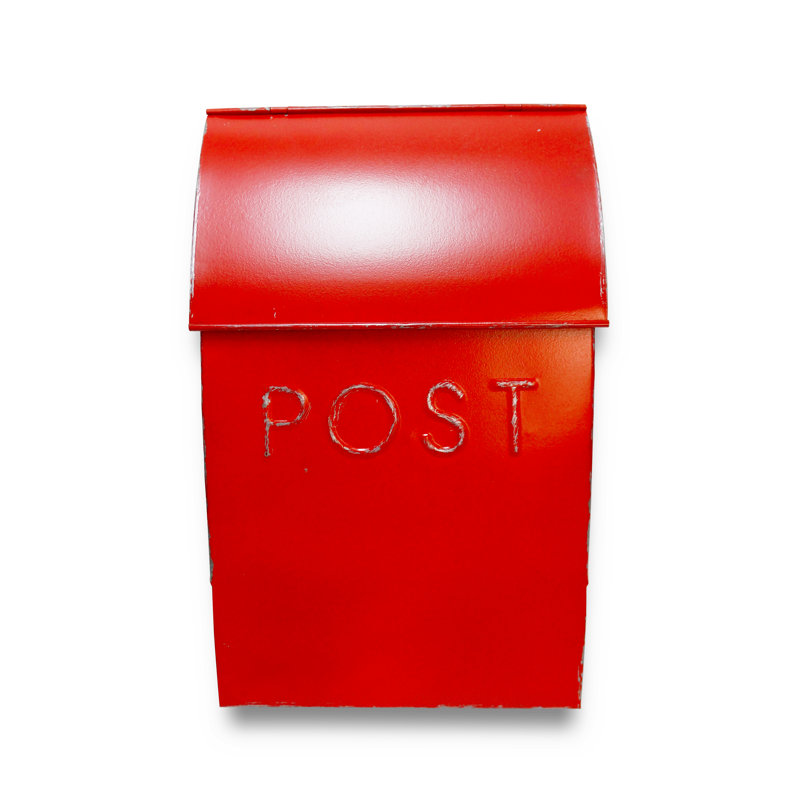 Milano Metal Wall Mounted Mailbox