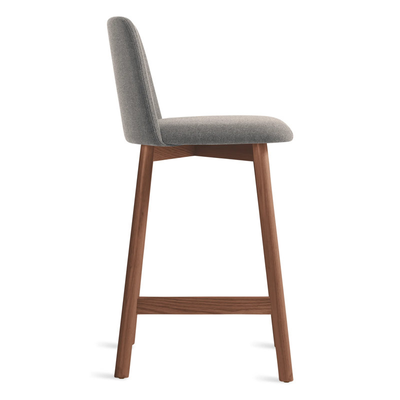 Chip Stool, Pewter, Walnut, Counter Stool (25.1" Seat Height)