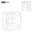 30'' Bathroom Vanity, Solid Wood Frame Bathroom Storage Cabinet, Freestanding Vanity Set with 3 Drawers& Soft Closing Doors-132274149