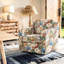 Upholstered Swivel Armchair-1160699446