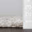 Makenna Performance Solid Shag Light Gray/Beige/Ivory Rug-482082604
