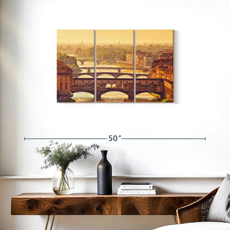 Lilie Ponte Vecchio, 20" H x 33" W