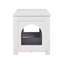 Meuble à litière blanc en bois pour chat - armoire cachée avec portes doubles-1023823580