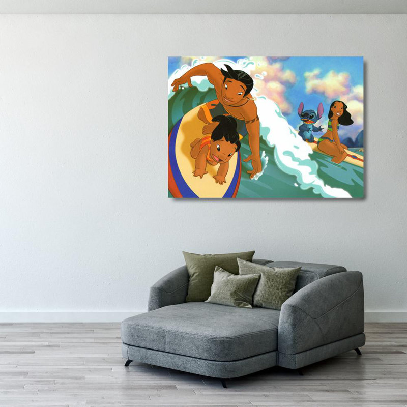 Disney - Lilo's Surfing Adventure, H 28 po x l 39 po