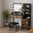 Makeup Vanity With Mirror & Lights & Led Bulbs-197270602