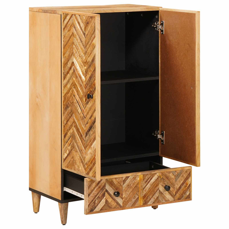 60cm Solid Wood Sideboard