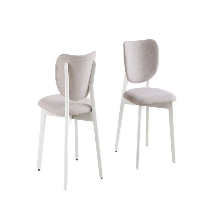 Ensemble de salle à manger 5 pièces Wynter, blanc Vigo