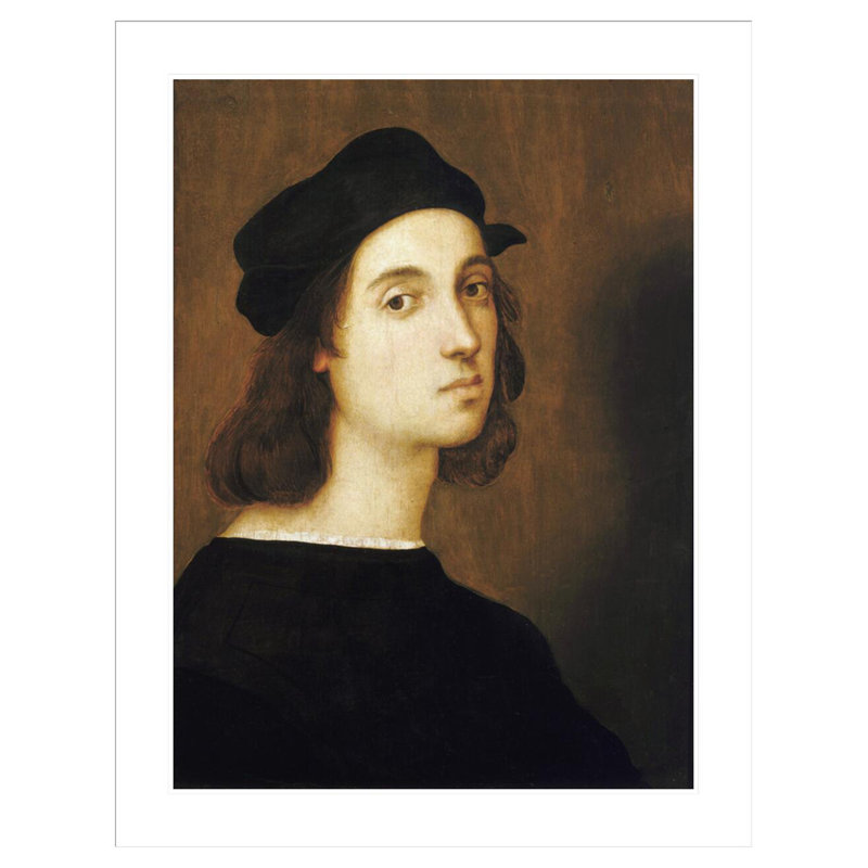 Self-Portrait by   Raphael -Framed Giclee Print, 41.5" H x 32.44" W