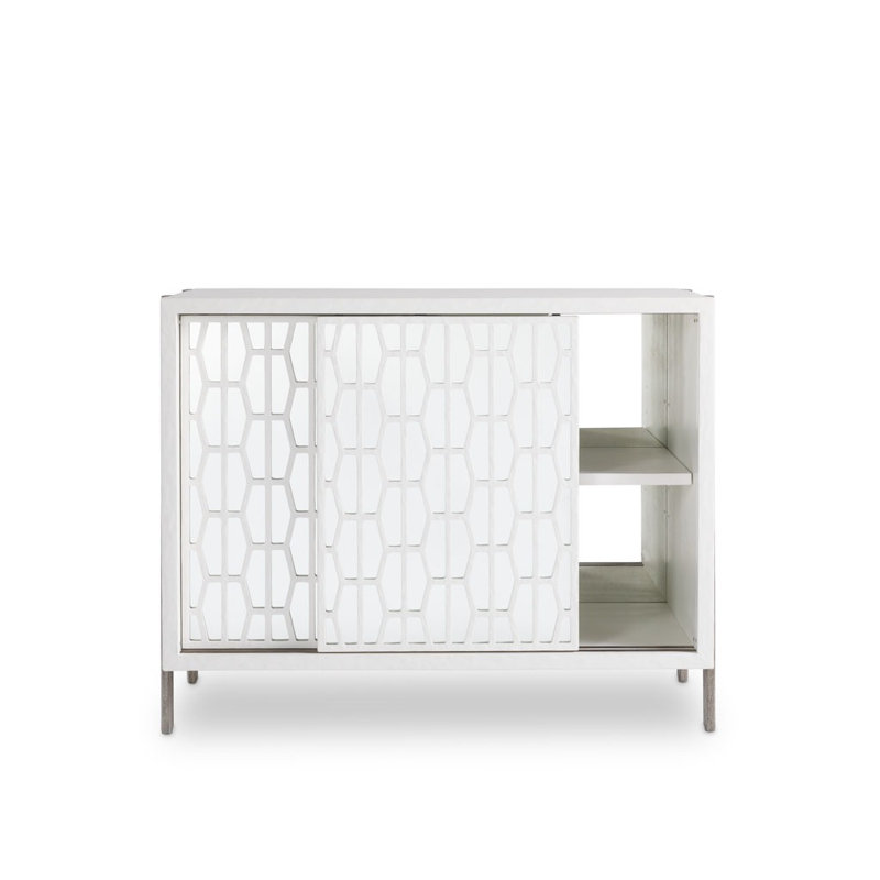 Cambridge 45'' W Sideboard, White Smooth Gesso