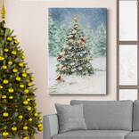 The Holiday Aisle® Cardinals And Christmas On Canvas Print & Reviews ...