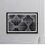 Black And Grey Printed Lines - Single Picture Frame Print-1356339723