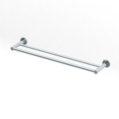 Porte-serviettes mural double 24 po Channel |