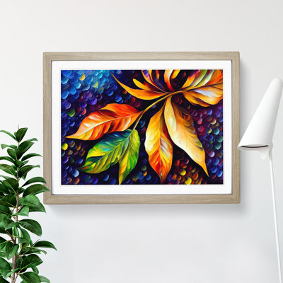 Glimmering Leaf Vol.4 - Framed Print