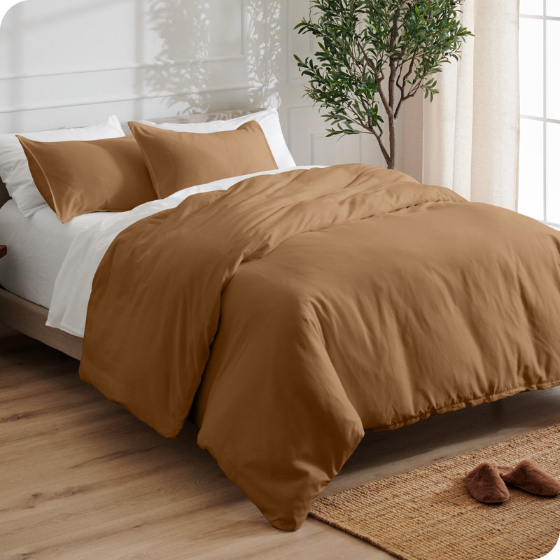 Ensemble de housse de couette en microfibre moderne et contemporain, Housse de couette pour grand lit et 2 taies décor