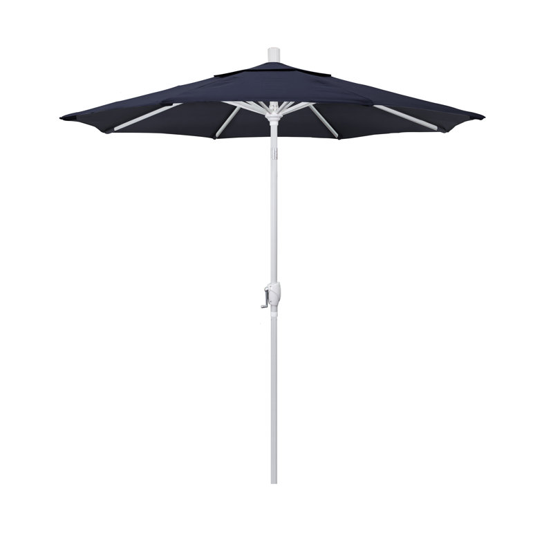 Parasol sunbrella de marché 7,5' Wallach, Toile bleu marine Sunbrella®