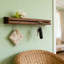 Wood Wall Organizer with Wall Baskets-1960093864