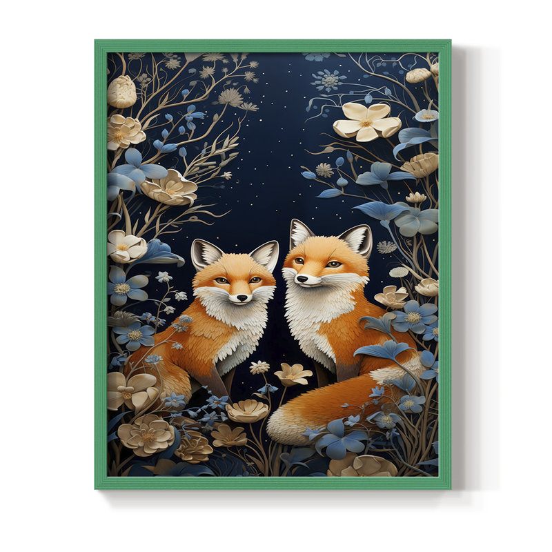 «ANIMALS Series CDL XXXVI», H 11 po x l 9 po, Vert