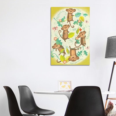 Jungle Baby Ii by Laura Watson - Wrapped Canvas Gallery-Wrapped Canvas Giclée