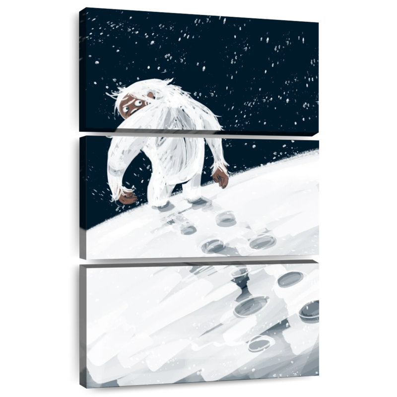 Brampt Monster Yeti, 65" H x 42" W