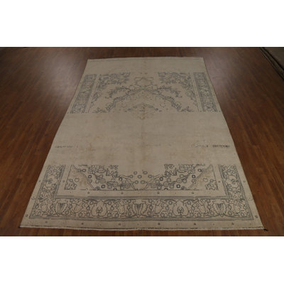 Distressed Wool Traditional Area Rug 8x12