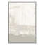Albie taupe abstrait, reproduction sur toile flottante-69314693-69314695