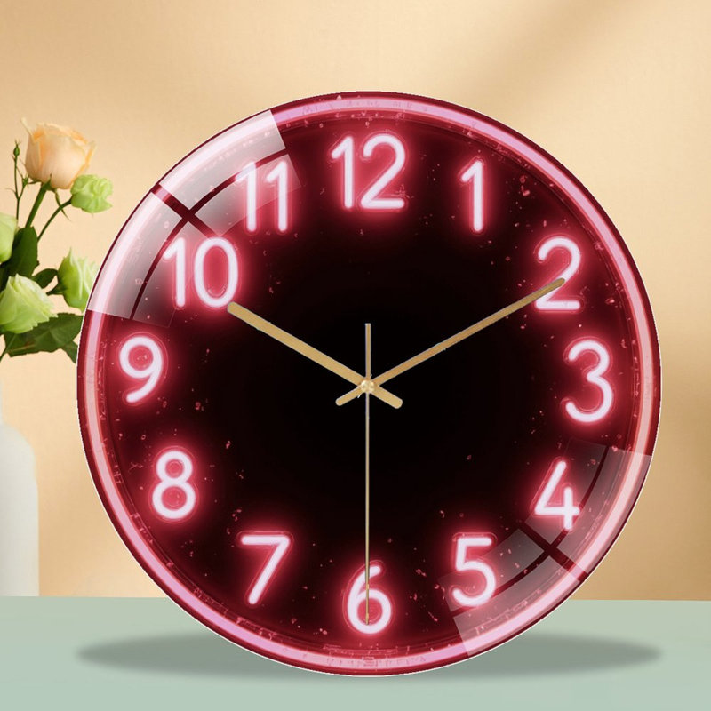 Horloge murale 12 po