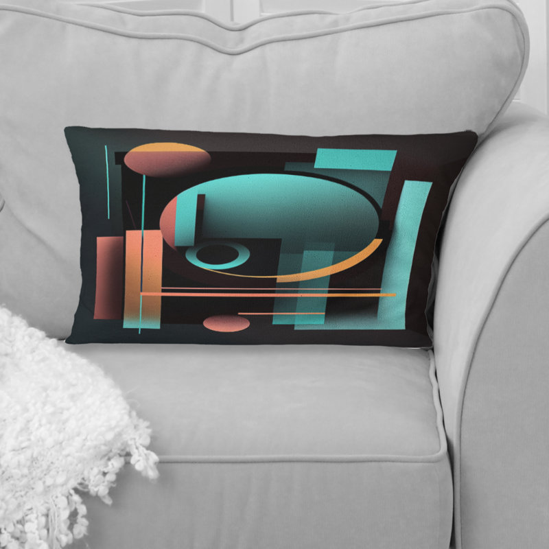 Coussin Minimal Bauhaus Dimensions II - Abstract