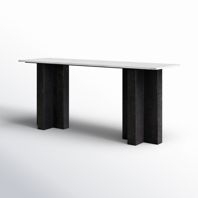 Terrell 72'' W Marble Console Table