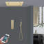 Système de douche Sorrento or brossé Smart Thermostatic