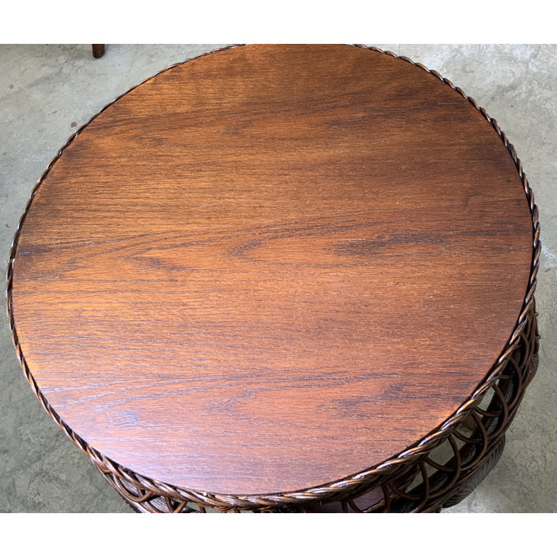 Searcy Tray Top End Table, Brown