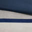 Ensemble d'édredon 7 pièces en faux suède bleu-122118682-122118683