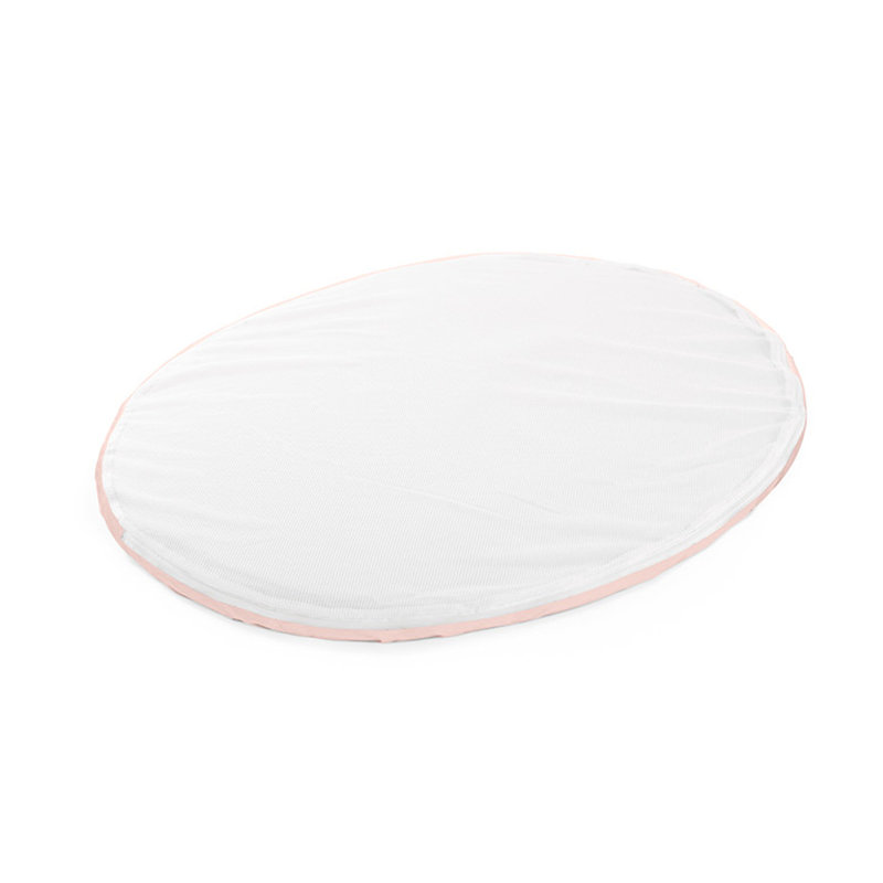 Stokke Sleepi Mini Fitted Crib Sheet, Peachy Pink
