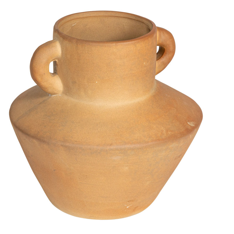 Stoneware Table Vase, Natural