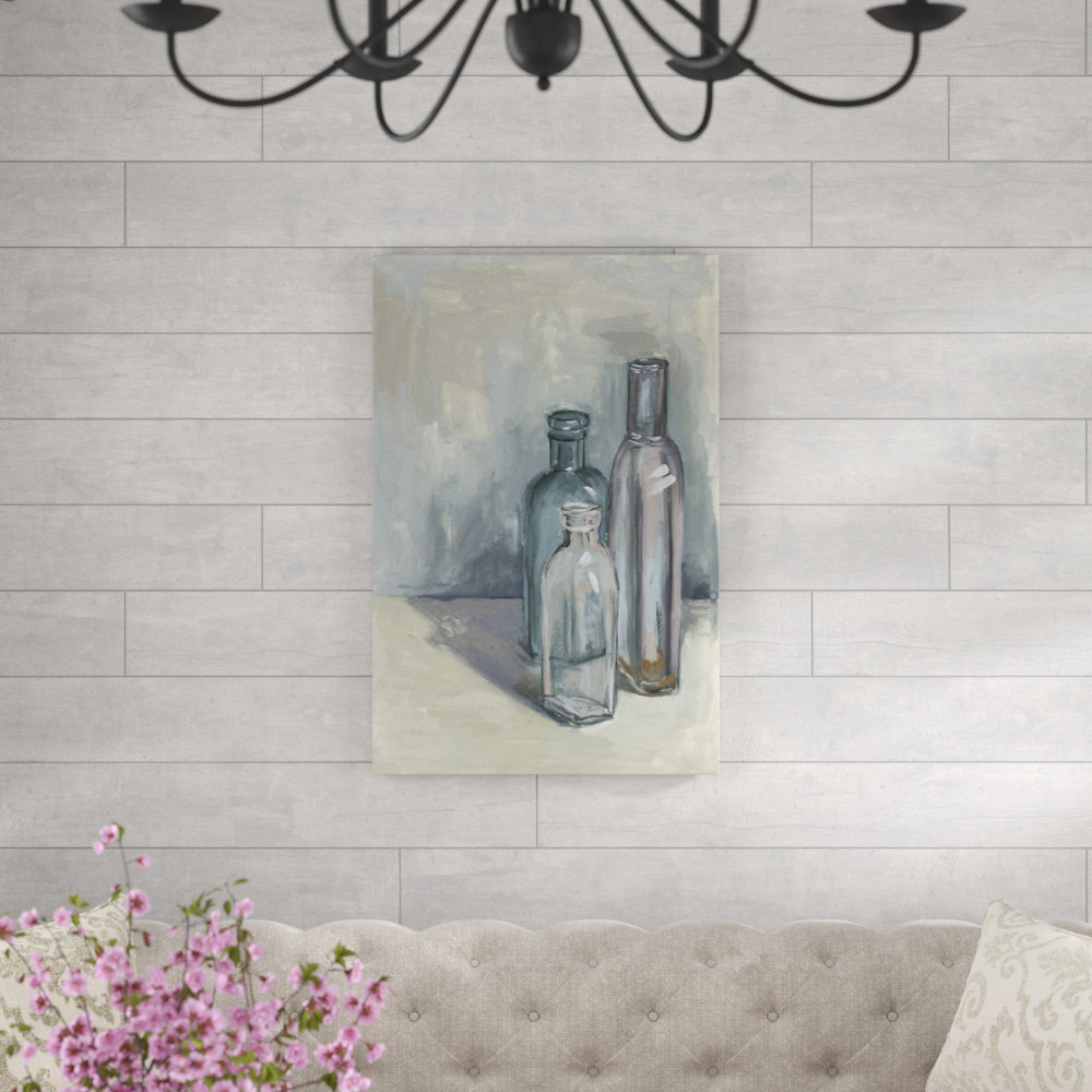 Still Life with Bottles II by Melissa Wang - Painting Print